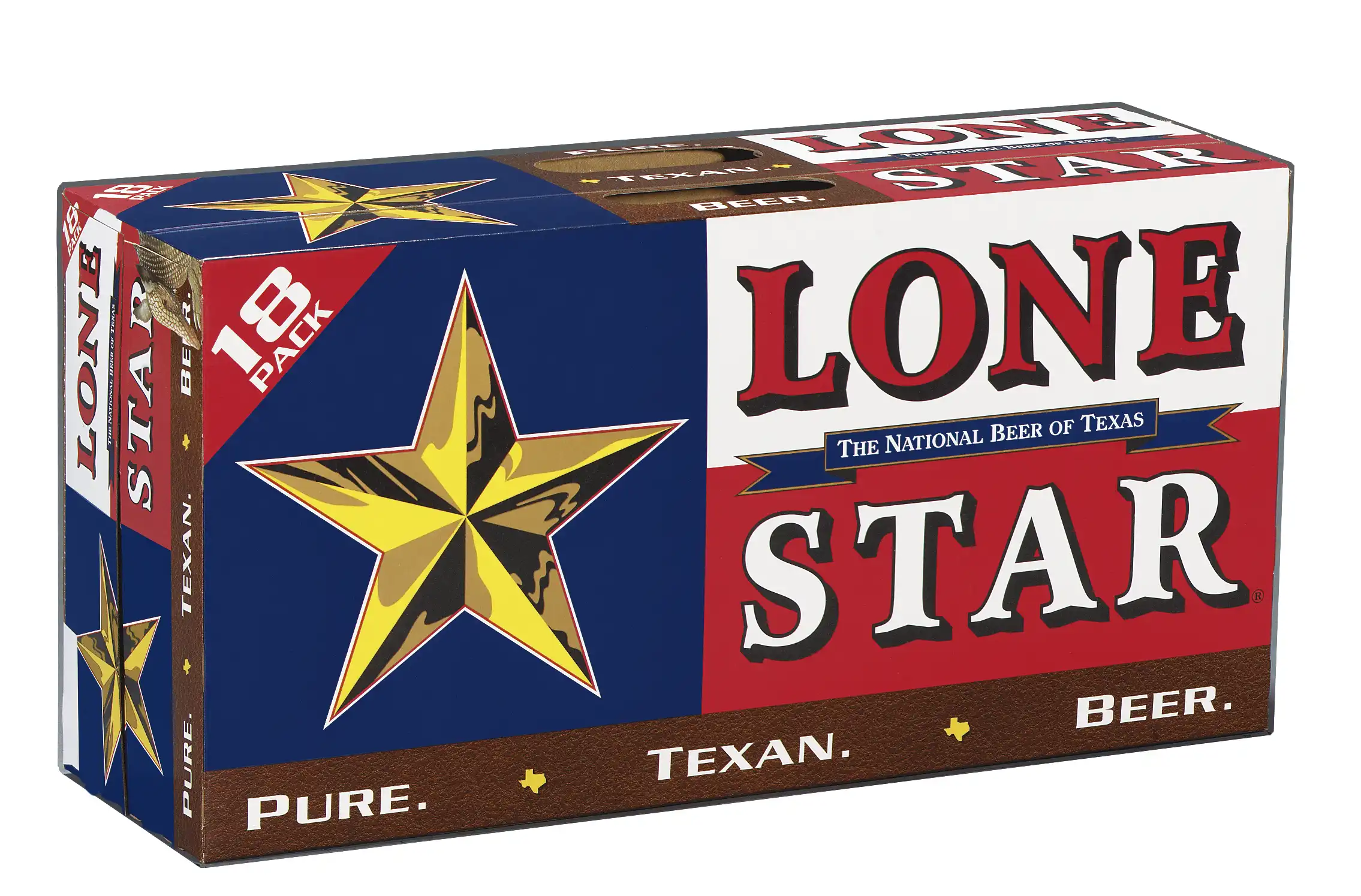 Lone Star Beer Label and Packaging Rebrand Design