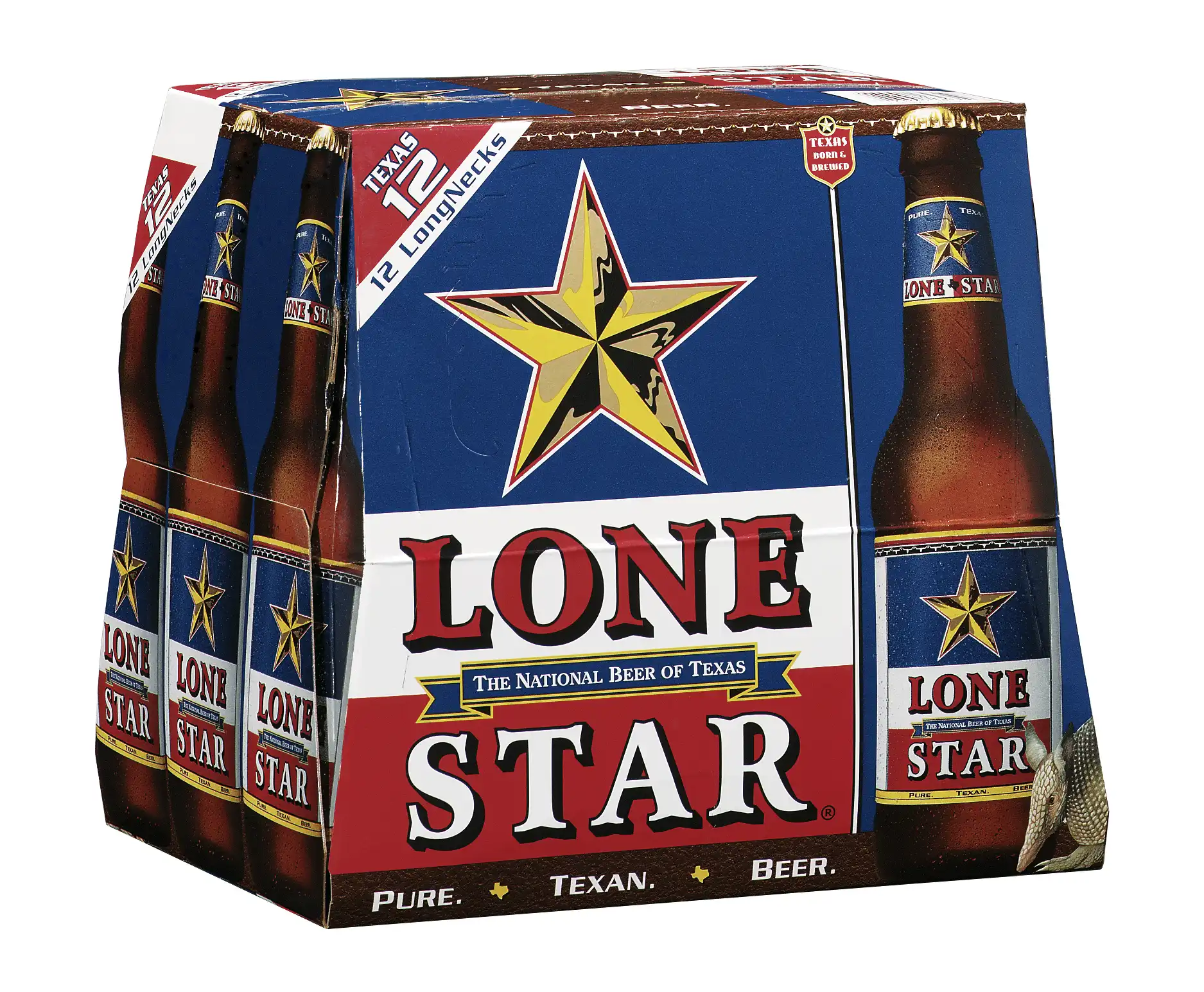 Lone Star Beer Label and Packaging Rebrand Design